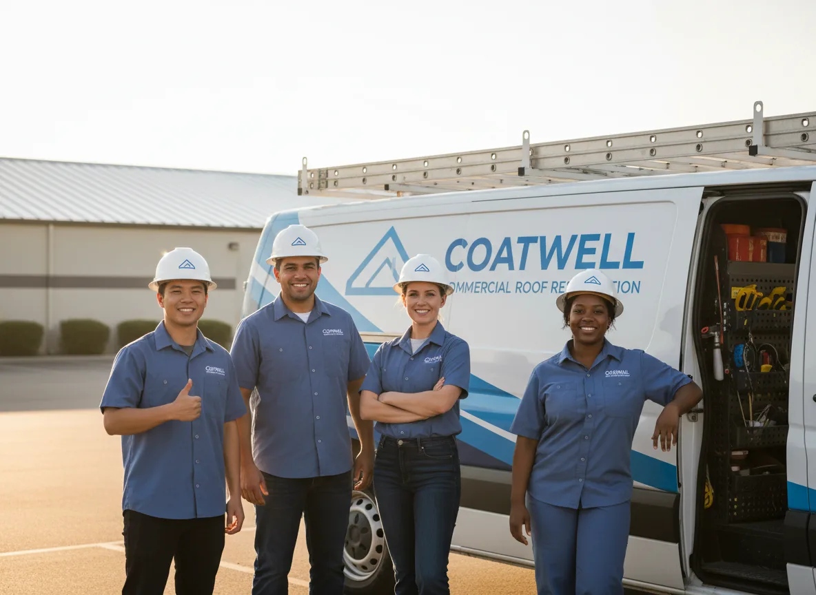 Commercial roof coating company in Vernon, MI